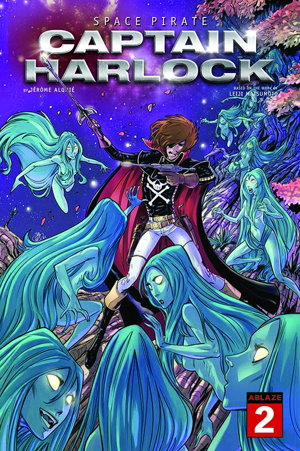 Space Pirate Captain Harlock variant Philippe Briones