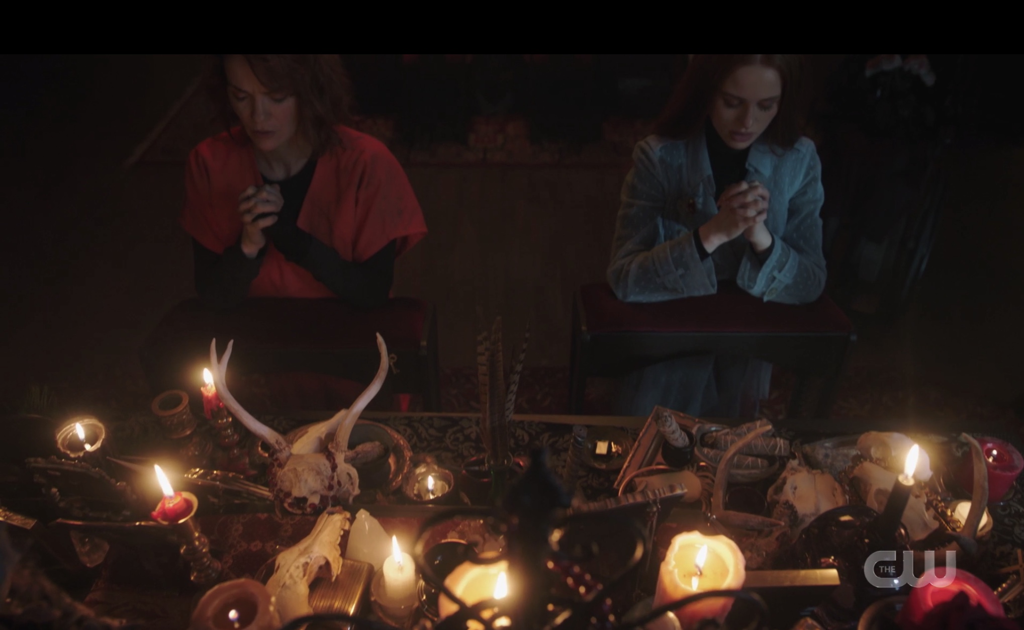 The creepy Blossom family altar on Riverdale