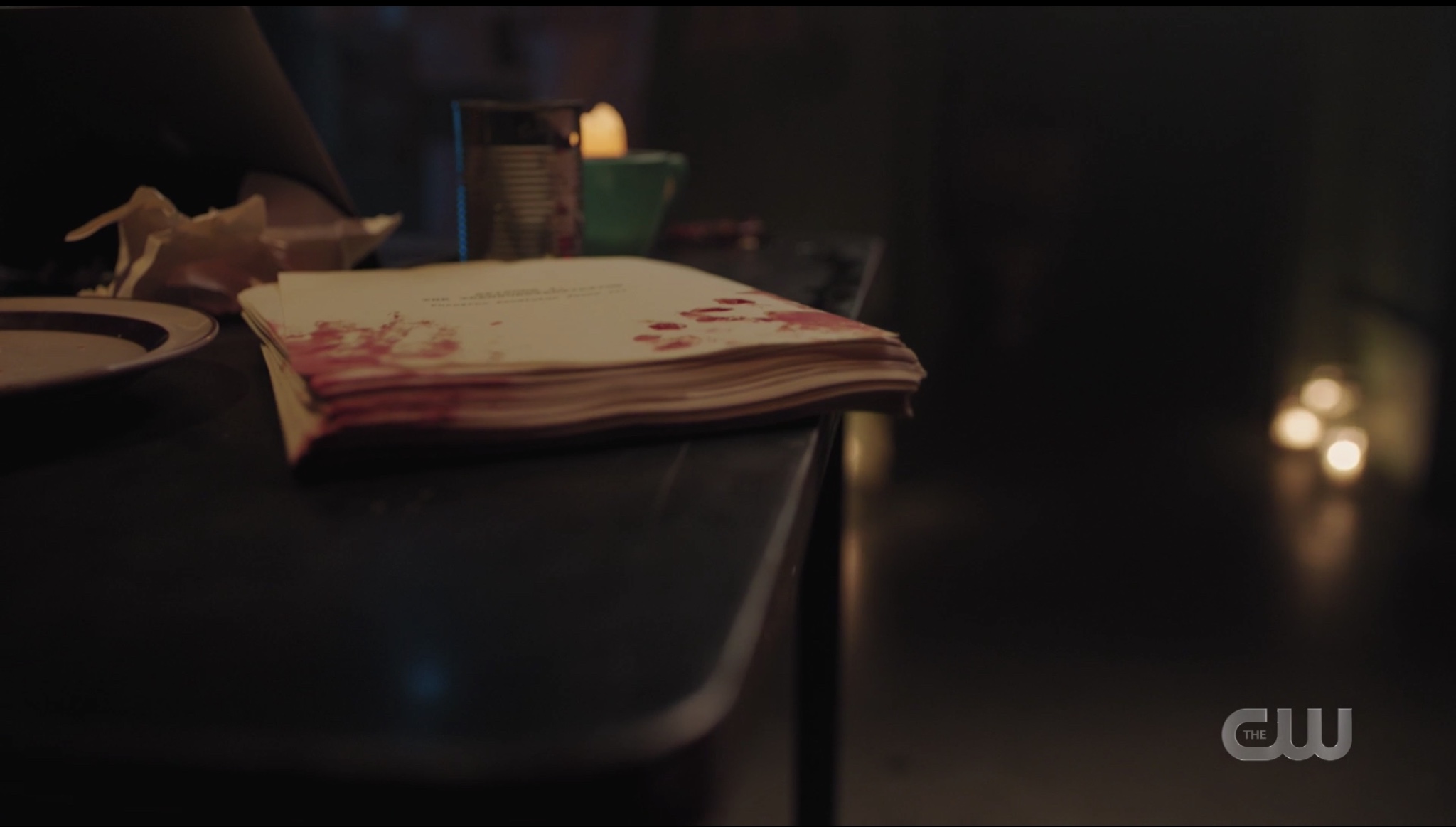 There's his paper, but where in Riverdale is Jughead?