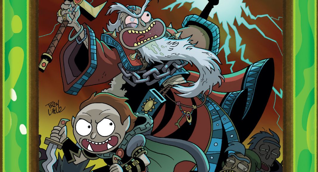 RICKMORTY D&D HC V1 DELUXE