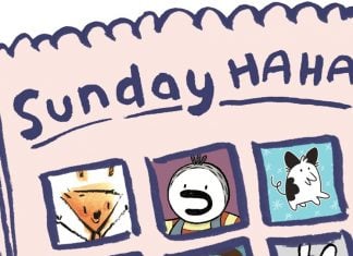 A Year of Free Comics: Sign up for SUNDAY HAHA
