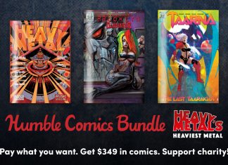 HEAVY METAL launches Heaviest Metal Humble Bundle to support The Hero Initiaitive Heavy Metal