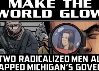 A Year of Free Comics: MAKE THE WORLD GLOW depicts the attempted kidnapping of Michigan’s governor Make the World Glow