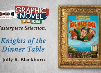 GRAPHIC NOVEL CLUB: The KNIGHTS OF THE DINNER TABLE crew on making what you love