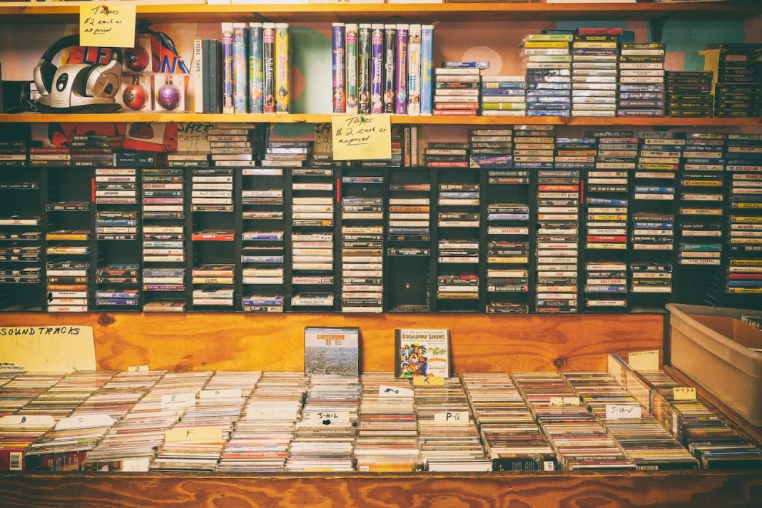 Physical media can be found from cassette tapes to VHSs to DVDs and Blu-Rays
