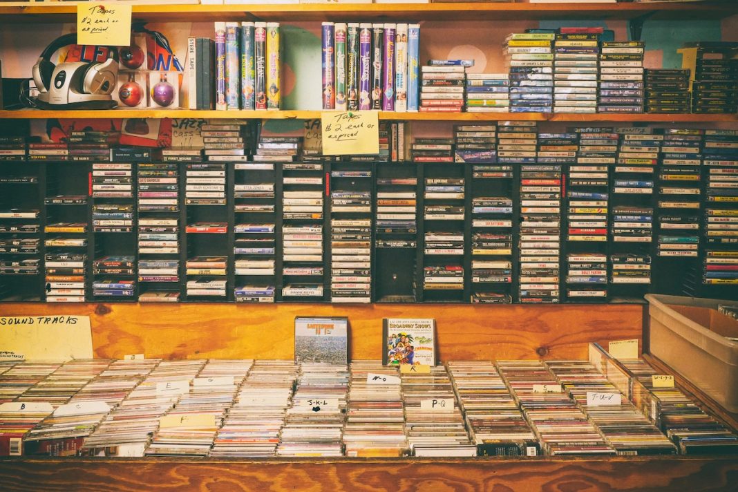 Physical media can be found from cassette tapes to VHSs to DVDs and Blu-Rays