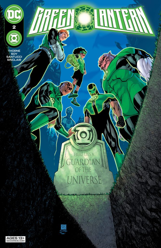 Green Lantern #2 cover