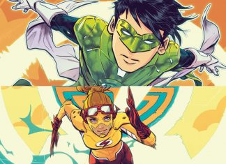 Tai Pham teams up with a new Kid Flash in GREEN LANTERN: ALLIANCE graphic novel