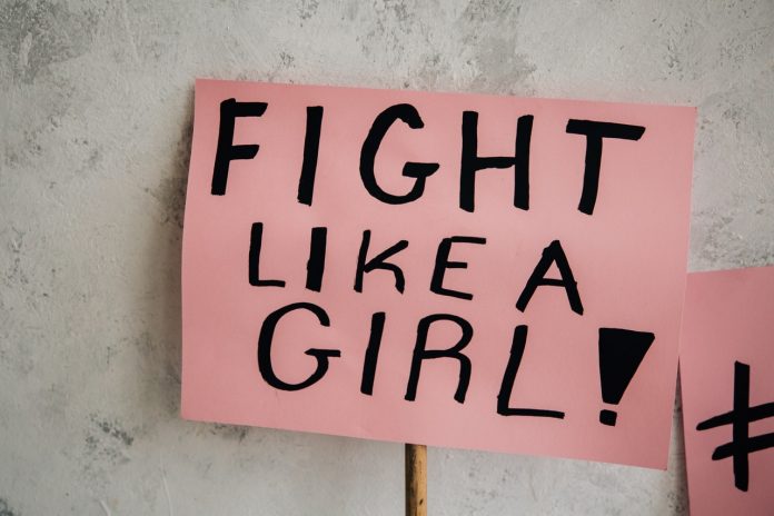 Women-centered media = fighting like a girl