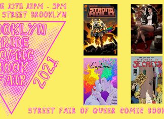 Celebrate Queer Comics at the BROOKLYN PRIDE COMIC BOOK FAIR this weekend