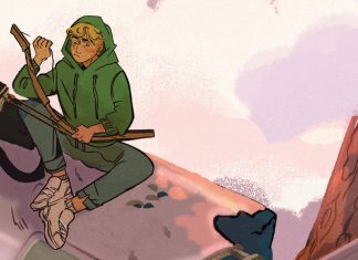 GREEN ARROW: STRANDED middle-grade GN now coming from DC next year