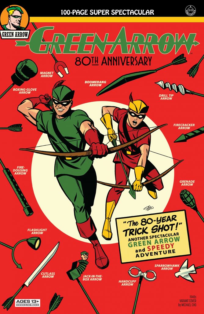 Green Arrow Special 1940s Cover