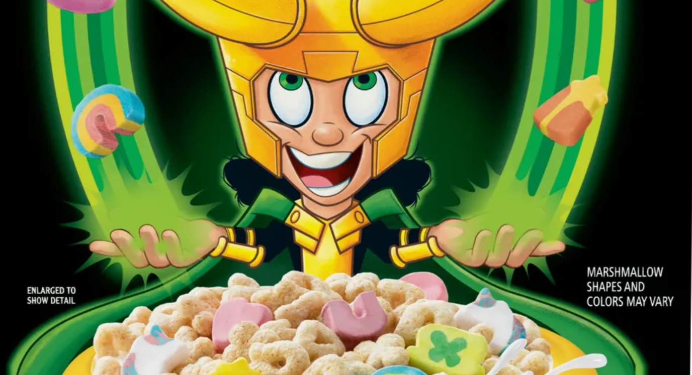 Lucky Charms Breakfast Cereal, Marvel Studios , Loki Charms