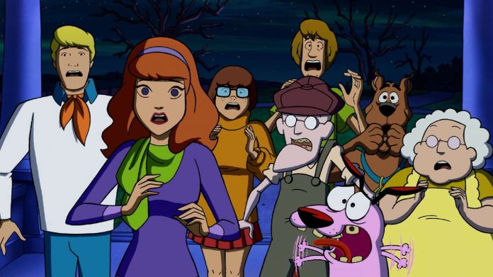 Scooby Doo Courage Feature Scooby-Doo meets Courage