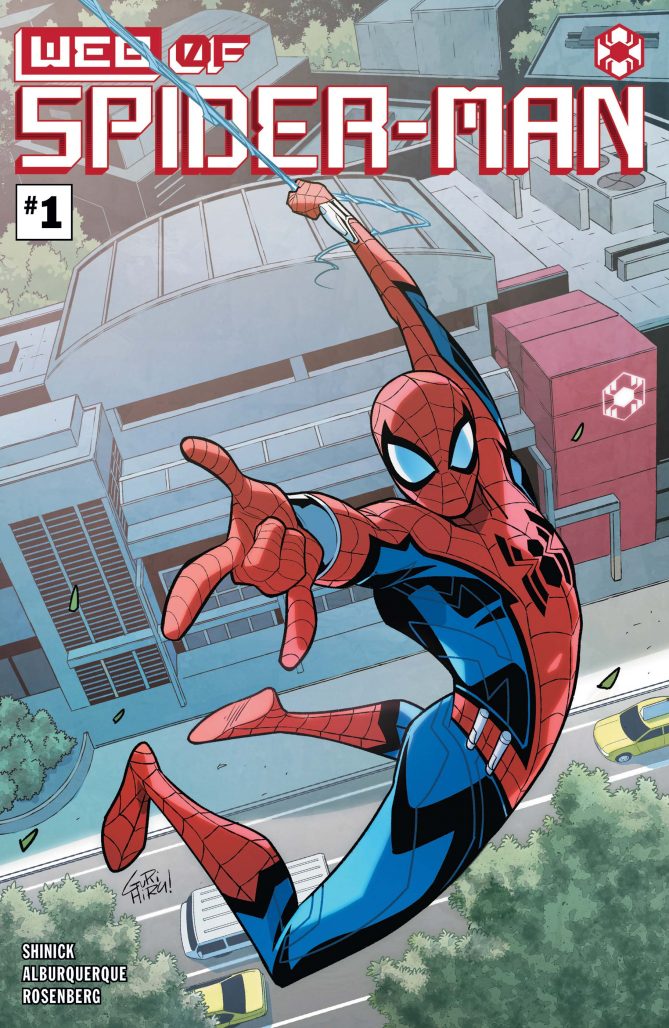W.E.B. of Spider-Man #1 Cover