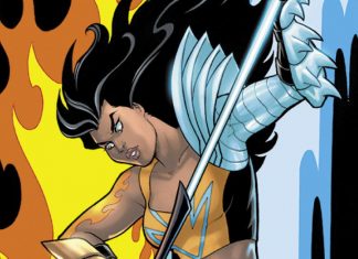 First look: the Emergents comic book universe: Amanda Conner’s cover for THE NINE #0 the nine interpop