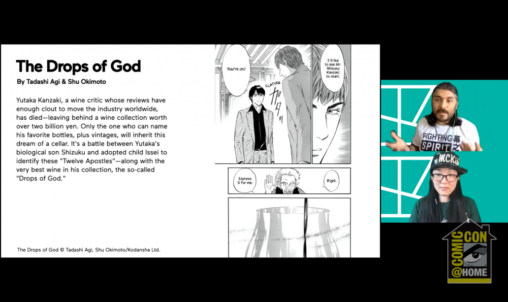 Kodansha and ComiXology Originals Drops of God