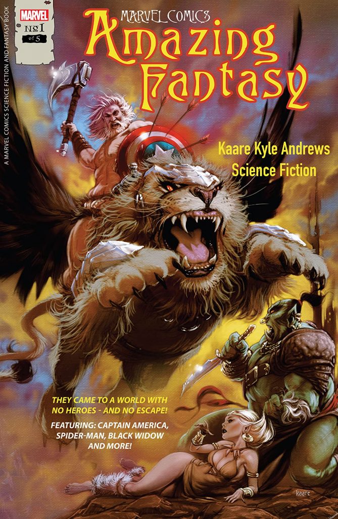 Amazing Fantasy #1 Cover