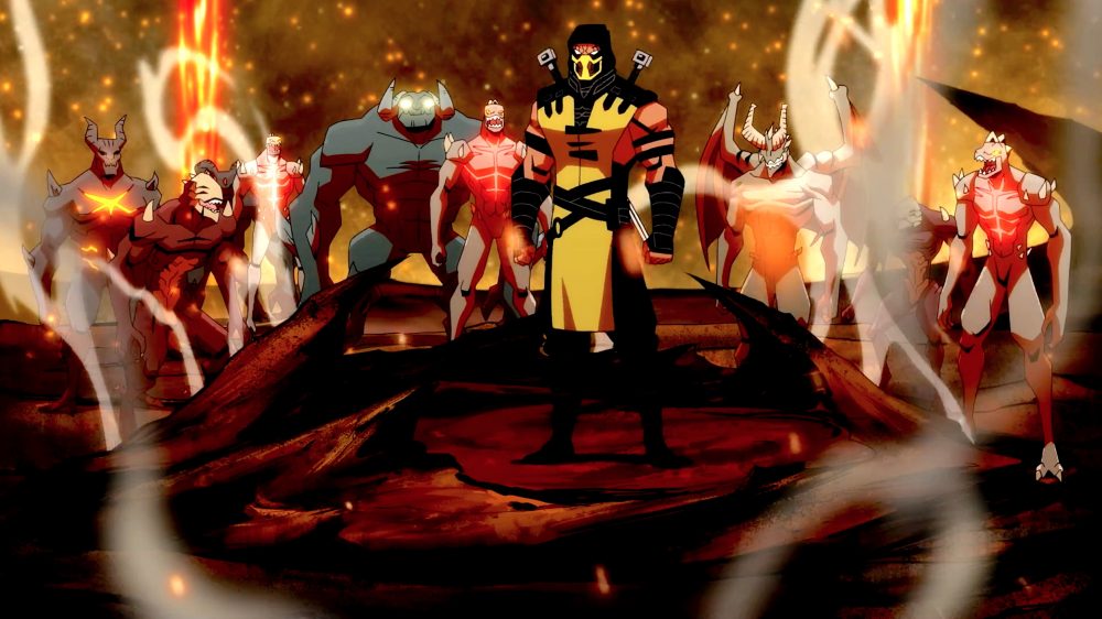 Mortal Kombat Legends: Battle of the Realms animated