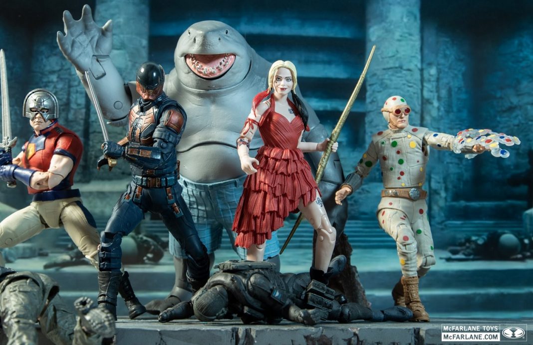 Suicide Squad McFarlane Feature Suicide Squad action figures