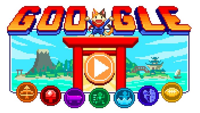 Champion Island Games Doodle