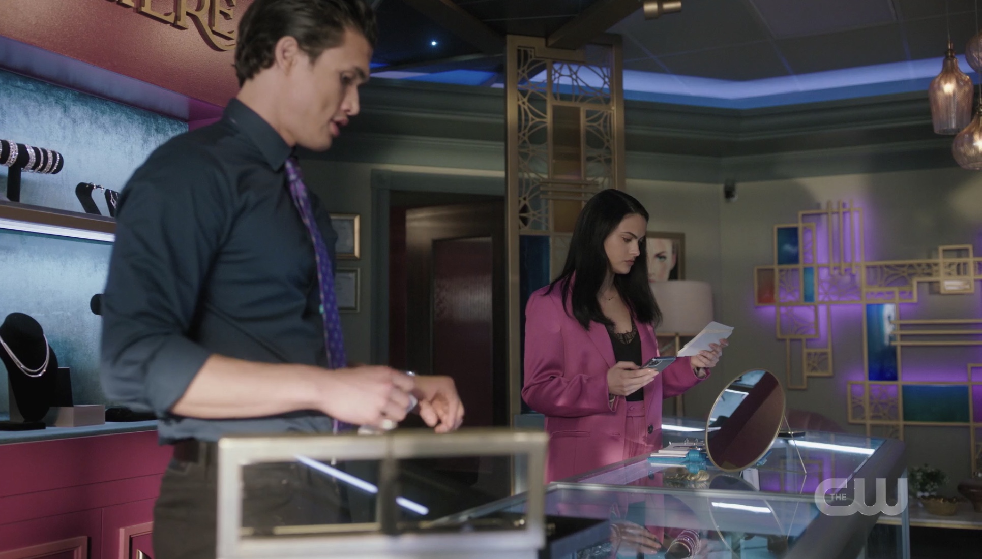 Veronica's Riverdale jewelry store has a new employee: Reggie Mantle