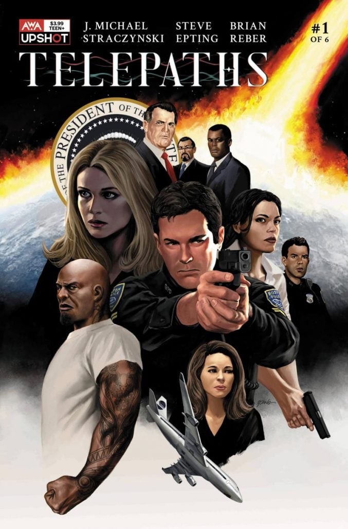 Telepaths #1 cover by Steve Epting