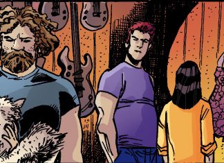 Brian Posehn & Fallout Boy’s Joe Trohman team for THE AXE at Heavy Metal