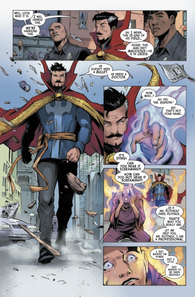 Page From The Death of Doctor Strange #1