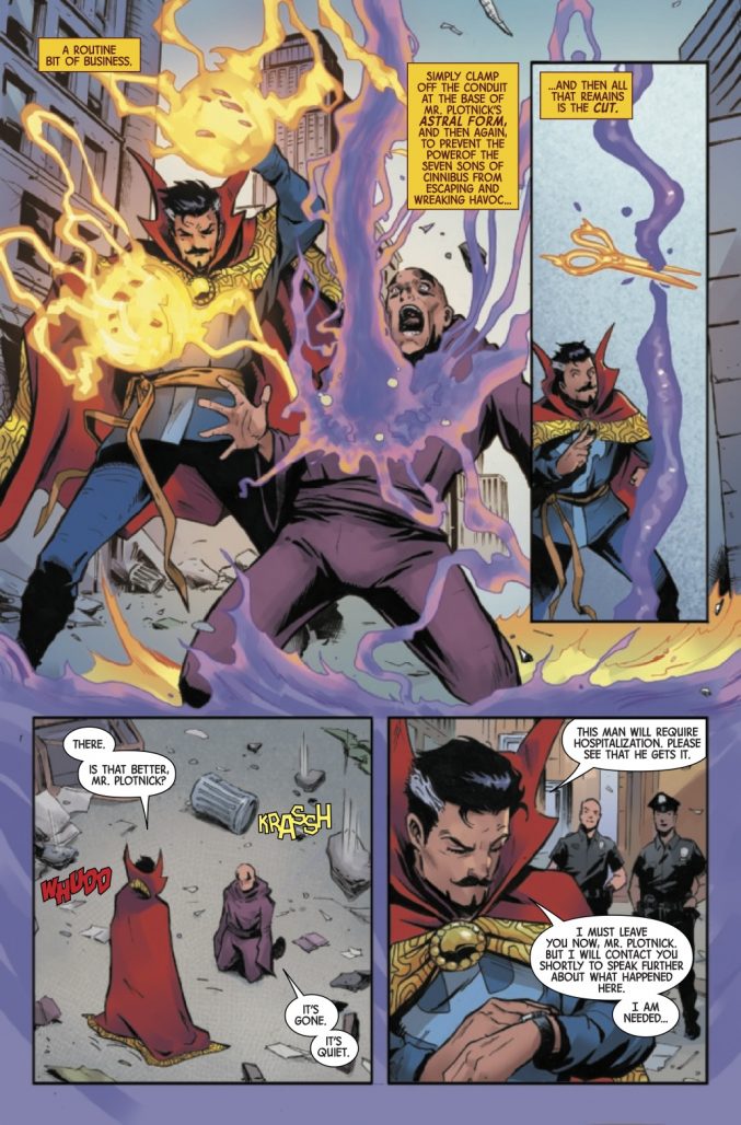 Page From The Death of Doctor Strange #1