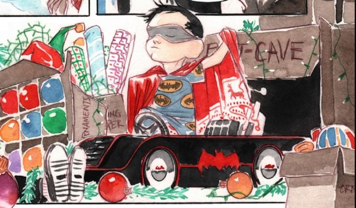 Damian Wayne Holiday Feature Merry Little Batman animated