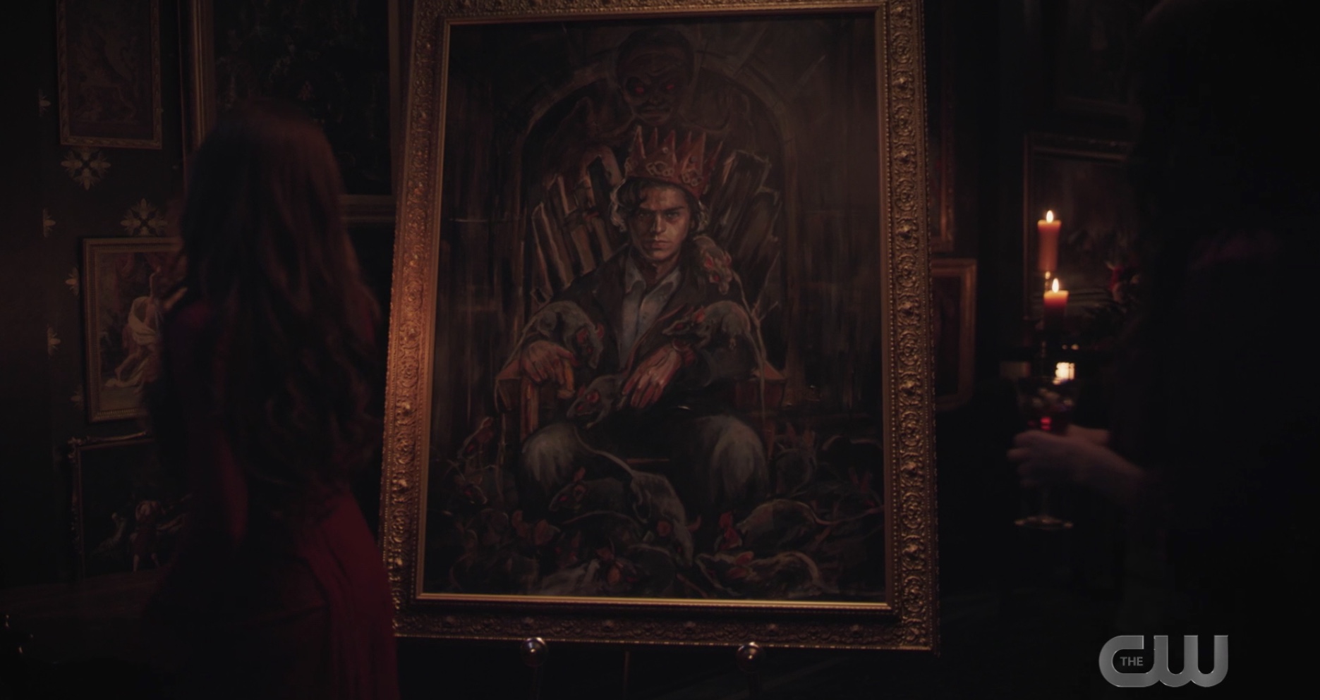 Cheryl paints Jughead on Riverdale