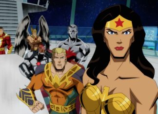 The Justice League is divided in latest images from INJUSTICE animated movie Injustice animated