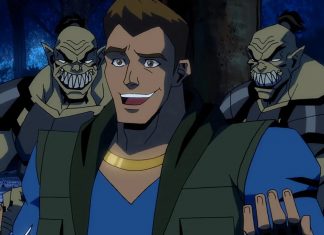 INTERVIEW: Joel McHale plays to his strength as likable jerk Johnny Cage in MORTAL KOMBAT LEGENDS Johnny Cage