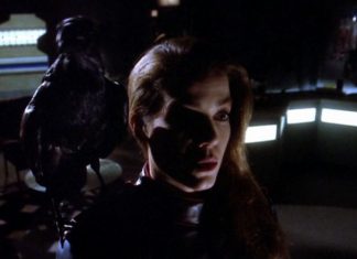 BABYLON 5 is coming back to your TV, somehow Claudia Christian as Susan Ivanova, in a harbinger dream on BABYLON 5