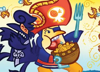 EXCLUSIVE: Ray Friesen introduces an excerpt from PIRATE PENGUIN VS. NINJA CHICKEN: MACARONI & BEES!?!
