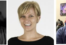 Comic Book People on the Move: Irwin, Katzman, Harned, Alonso