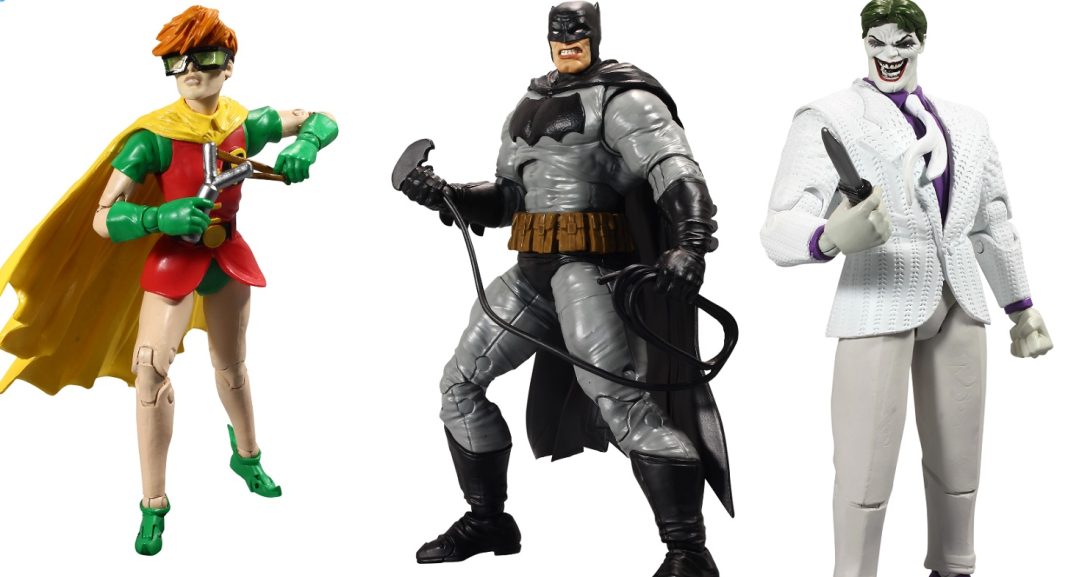 DKR McFarlane Feature Dark Knight Returns action figures