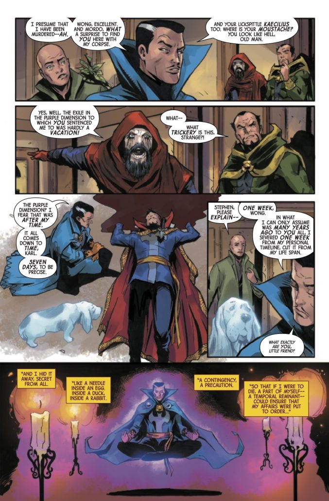 Page From The Death of Doctor Strange #2