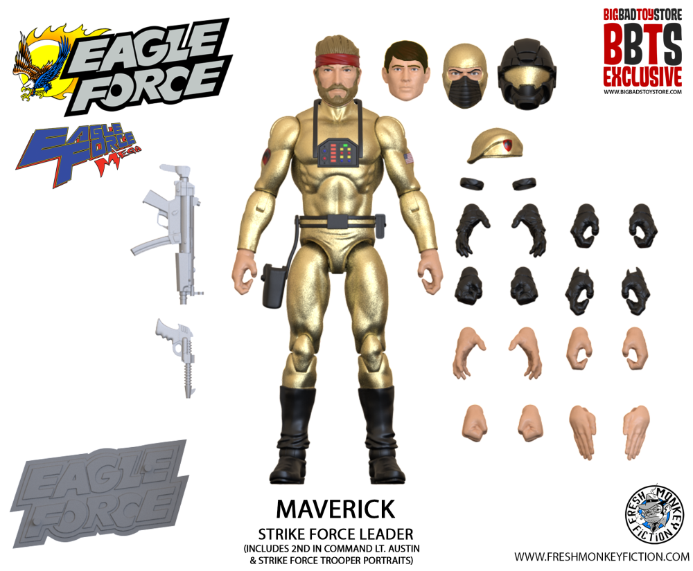 Eagle Force action figures