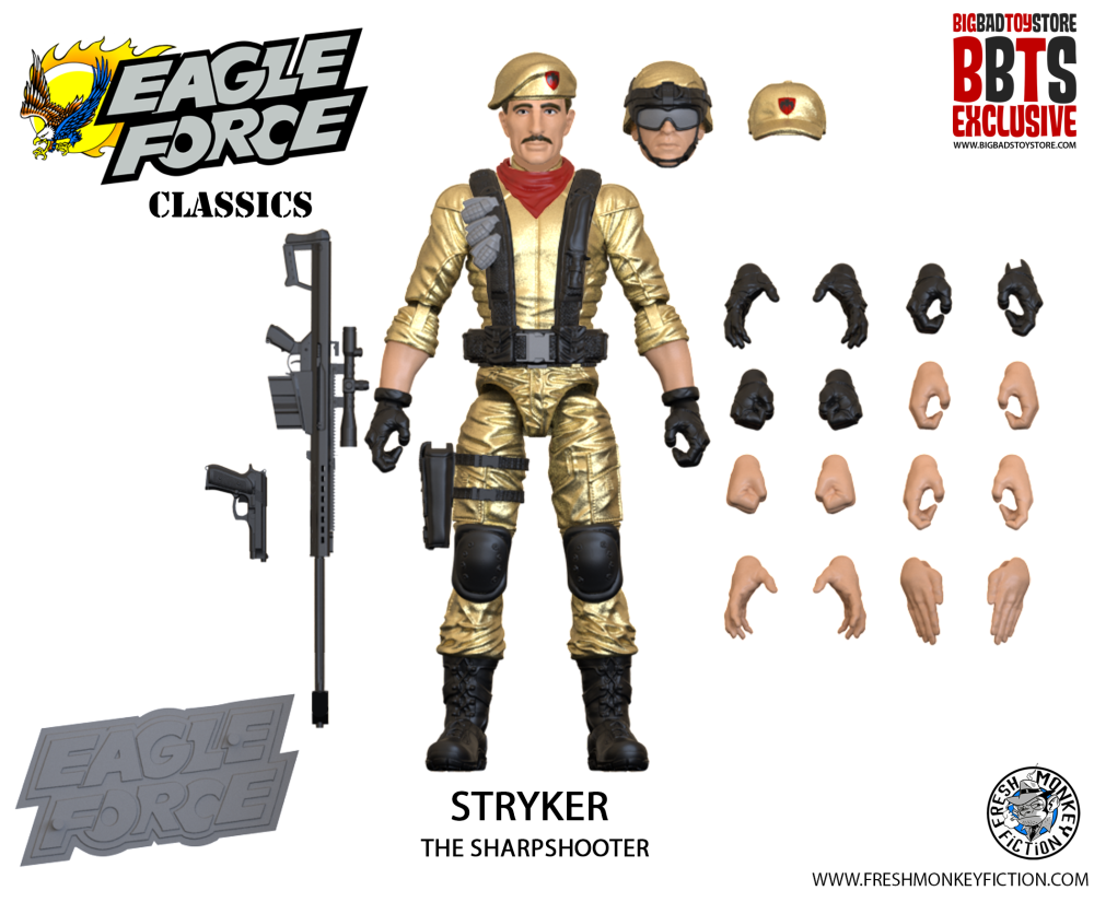 Eagle Force action figures