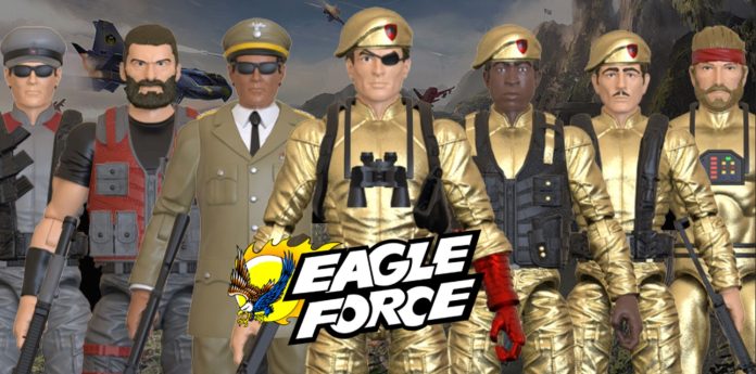 Eagle Force Feature Eagle Force action figures