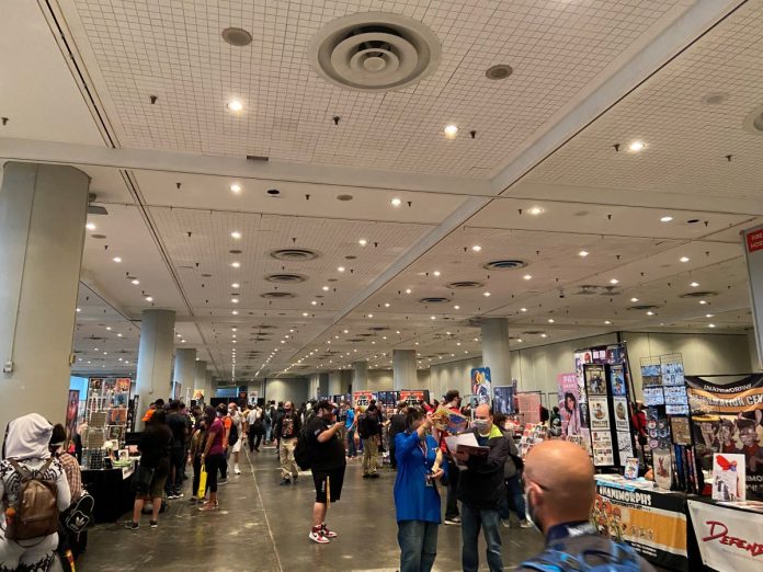 The NYCC '21 Artist Alley: well, part of it at least