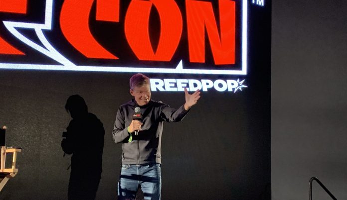 Rob Liefeld takes the stage at NYCC