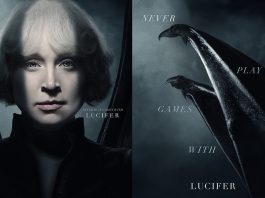 THE SANDMAN gives a first look at Gwendoline Christie’s Lucifer the sandman lucifer