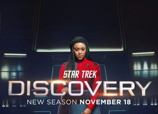 NYCC ’21: STAR TREK: DISCOVERY debuts official trailer for season 4 Michael Burnham (Sonequa Martin-Green) is the new captain in STAR TREK: DISCOVERY's fourth season