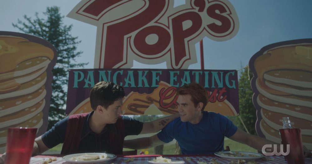 Riverdale Pancake Eating Contest Jughead vs Archie