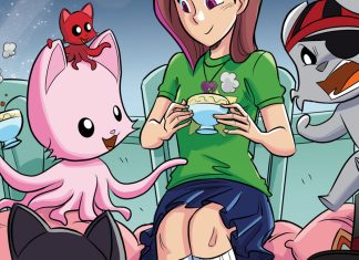 PREVIEW: Tentacle Kitty makes her graphic novel debut in TALES AROUND THE TEACUP