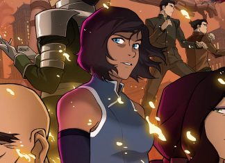 COVER REVEAL: Dark Horse’s THE ART OF THE LEGEND OF KORRA Book 4 gets a new edition