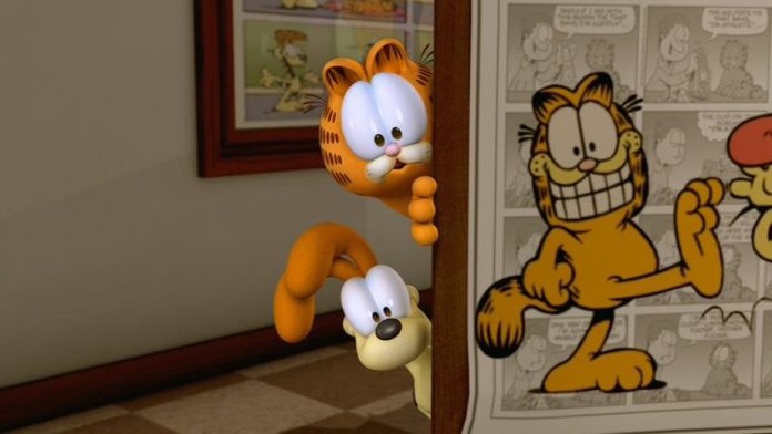 garfield gets real hero